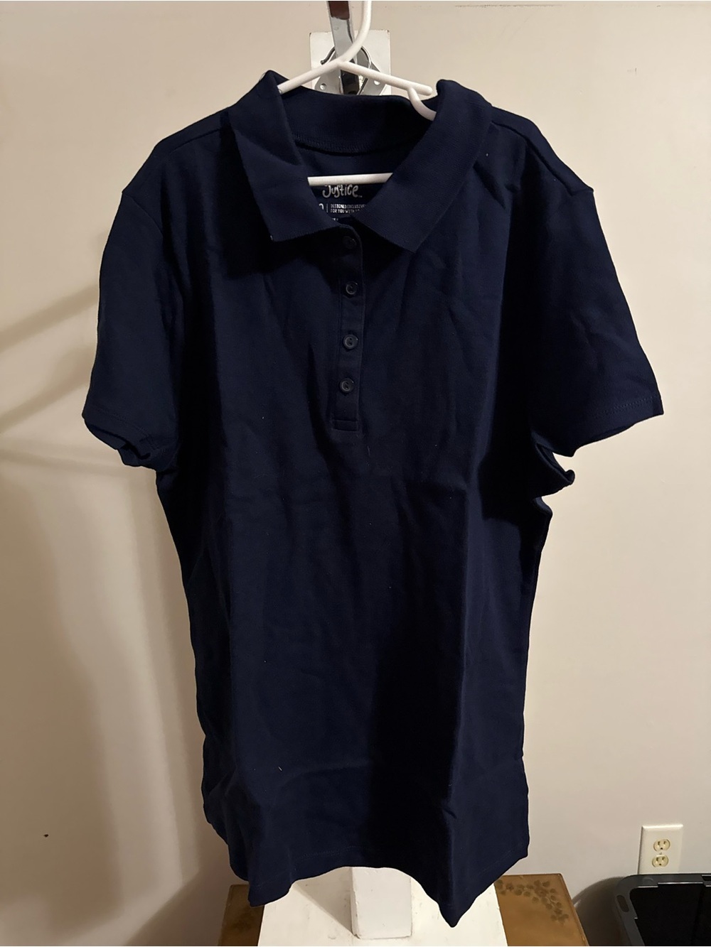 NWT Justice Polo Shirt